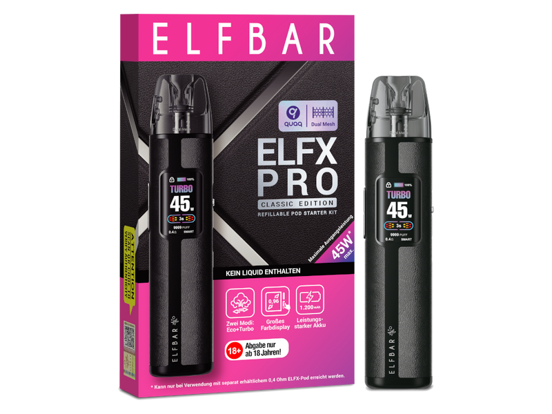Elfbar - Elfx Pro E-Zigaretten Set