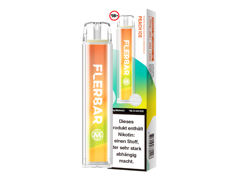 Flerbar M Einweg E-Zigarette  - Apple Ice