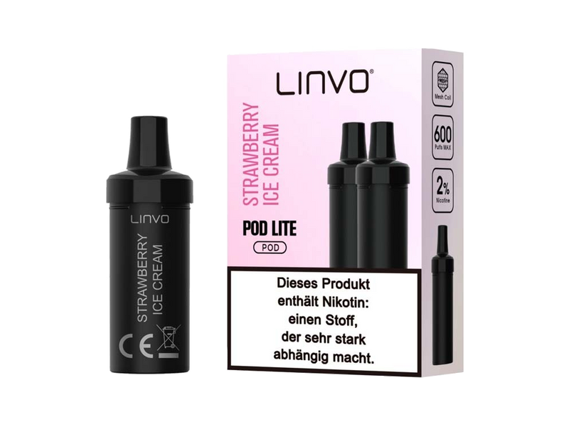 Linvo - Pod Lite Cartridge (2 Stück pro Packung) - Watermelon Ice