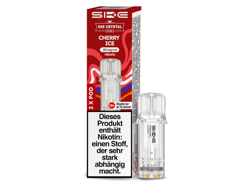 SKE - Crystal Plus Pod (2 Stück pro Packung) - Watermelon Ice