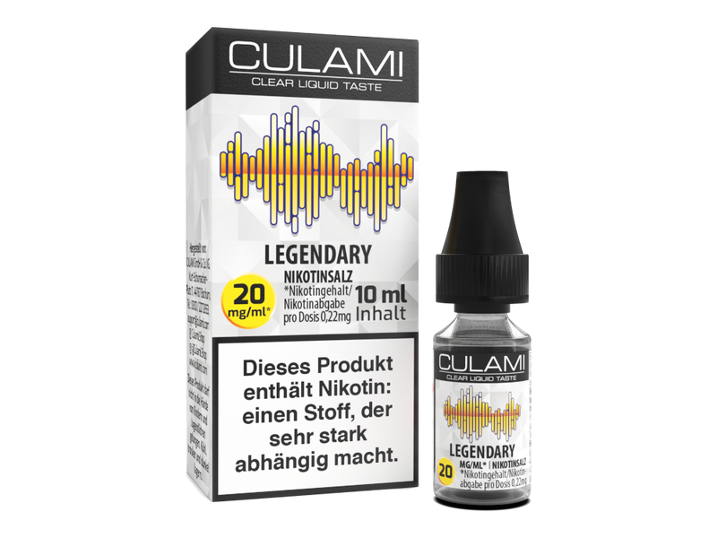 Culami - Nikotinsalz Liquid - Legendary