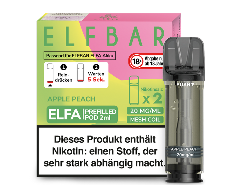 Elfbar Elfa Pod 20mg/ml (2 Stück) - Watermelon