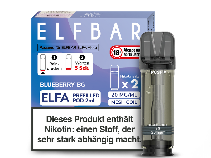 Elfbar Elfa Pod 20mg/ml (2 Stück) - Watermelon