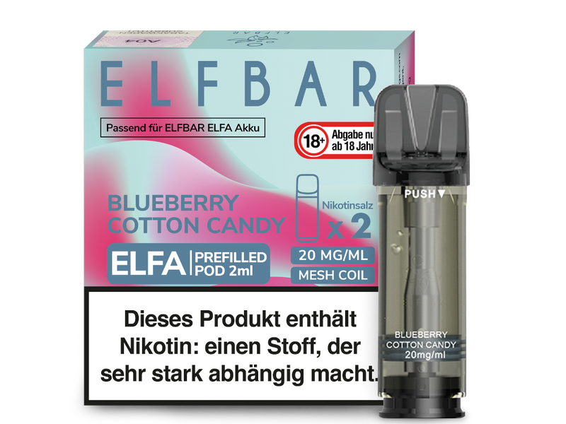 Elfbar Elfa Pod 20mg/ml (2 Stück) - Watermelon
