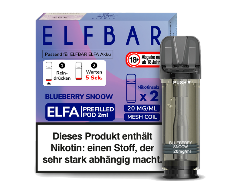 Elfbar Elfa Pod 20mg/ml (2 Stück) - Watermelon