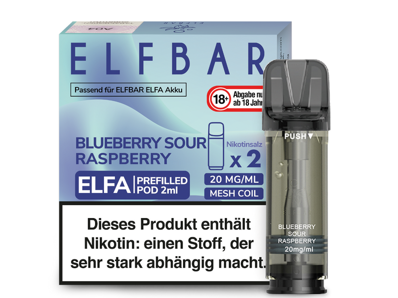 Elfbar Elfa Pod 20mg/ml (2 Stück) - Watermelon