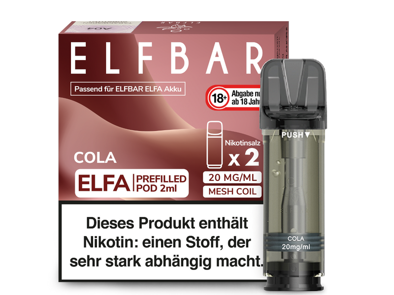 Elfbar Elfa Pod 20mg/ml (2 Stück) - Watermelon