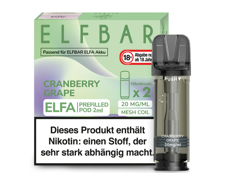 Elfbar Elfa Pod 20mg/ml (2 Stück) - Watermelon