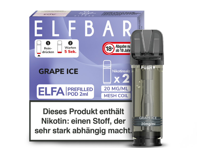 Elfbar Elfa Pod 20mg/ml (2 Stück) - Watermelon