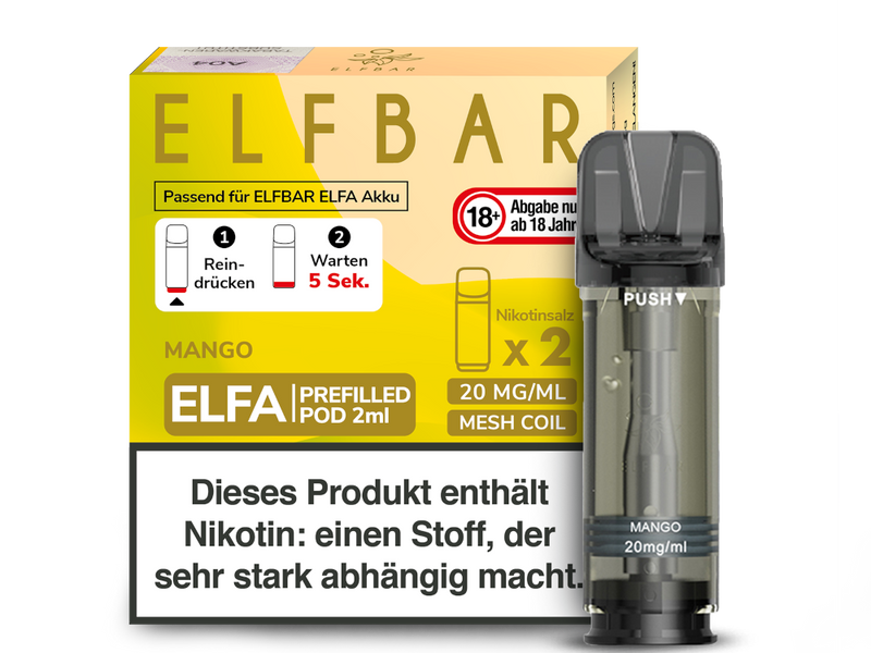 Elfbar Elfa Pod 20mg/ml (2 Stück) - Watermelon