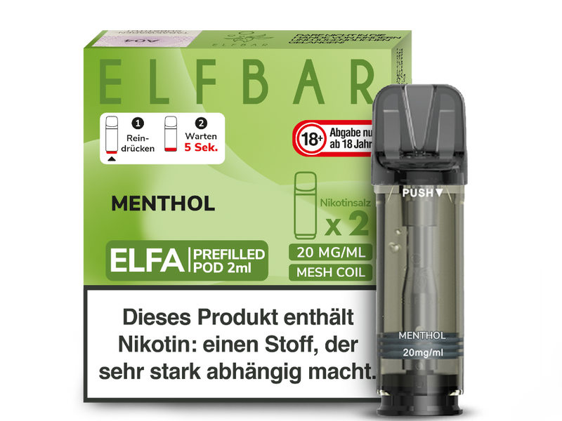 Elfbar Elfa Pod 20mg/ml (2 Stück) - Watermelon