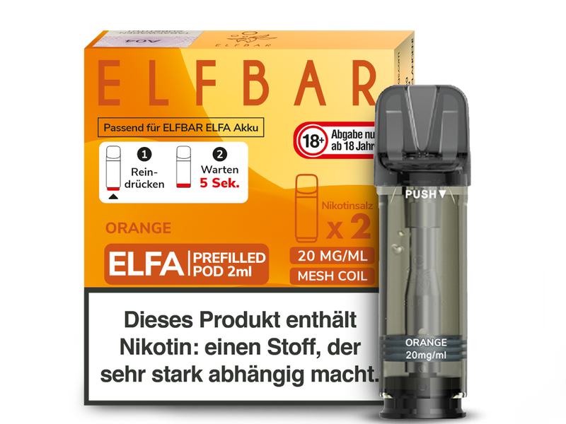 Elfbar Elfa Pod 20mg/ml (2 Stück) - Watermelon