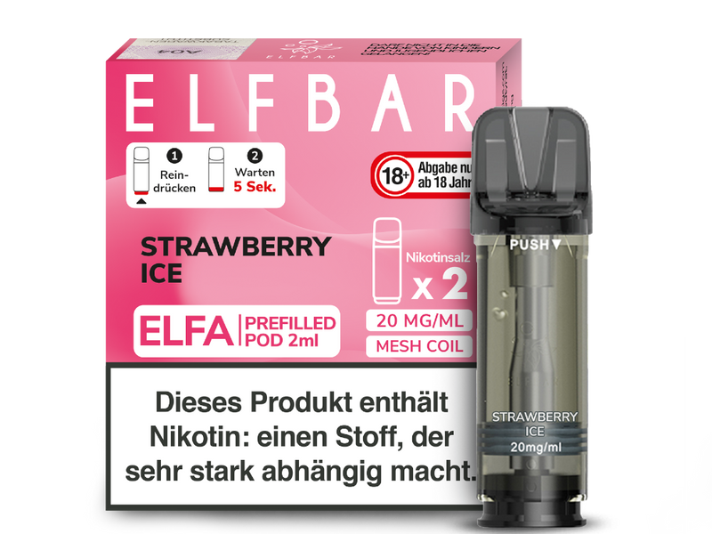 Elfbar Elfa Pod 20mg/ml (2 Stück) - Watermelon