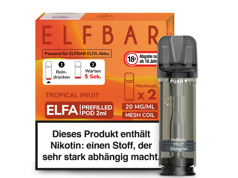 Elfbar Elfa Pod 20mg/ml (2 Stück) - Watermelon