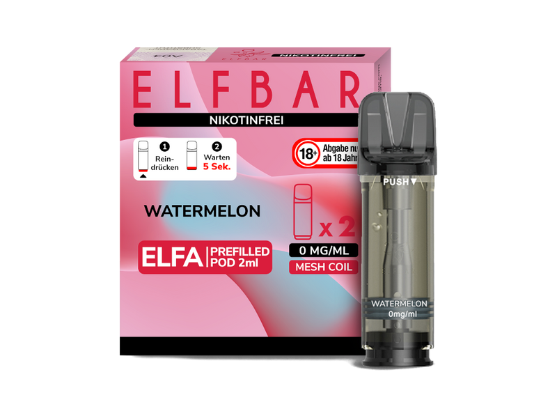 Elfbar Elfa Pod 20mg/ml (2 Stück) - Watermelon