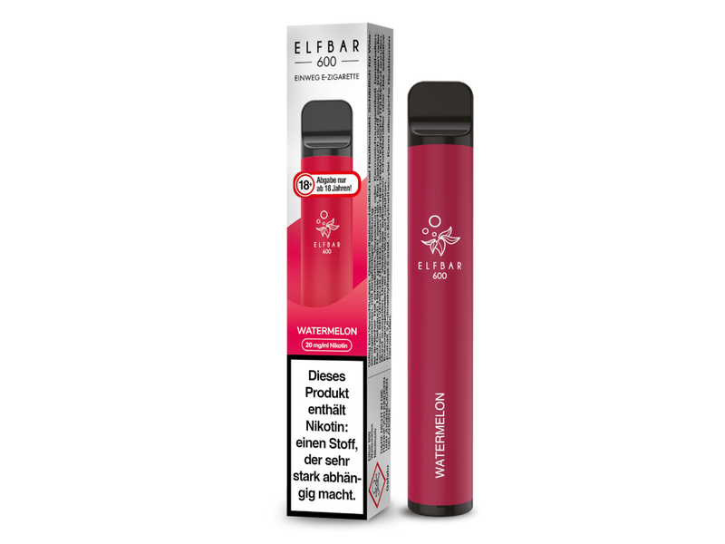 Elfbar 600 Einweg E-Zigarette - Watermelon Pomegranate
