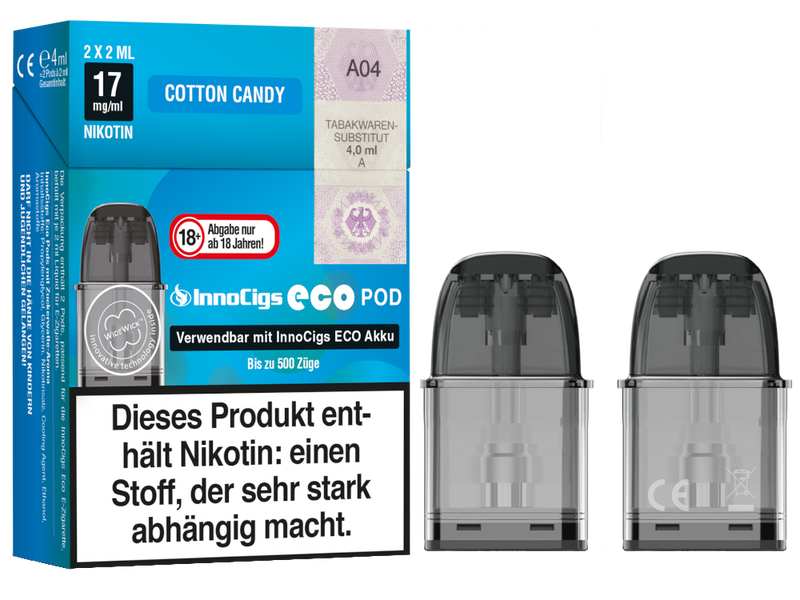 InnoCigs - Eco Pod (2 Stück pro Packung) - Watermelon