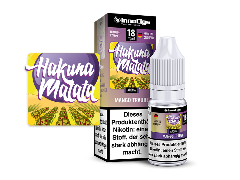 Hakuna Matata Traube Aroma - Liquid für E-Zigaretten