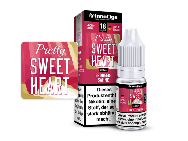 Pretty Sweetheart Sahne-Erdbeer Aroma - Liquid für E-Zigaretten