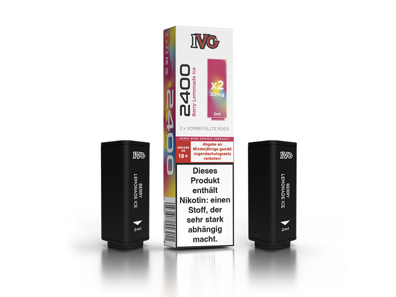 IVG - 2400 Pod 20mg/ml (2 Stück pro Packung) - Watermelon Ice