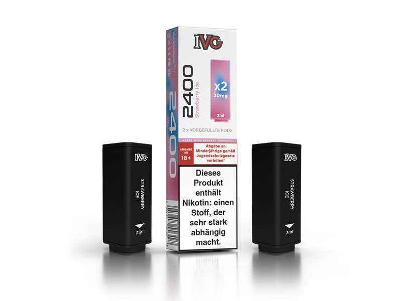 IVG - 2400 Pod 20mg/ml (2 Stück pro Packung) - Watermelon Ice