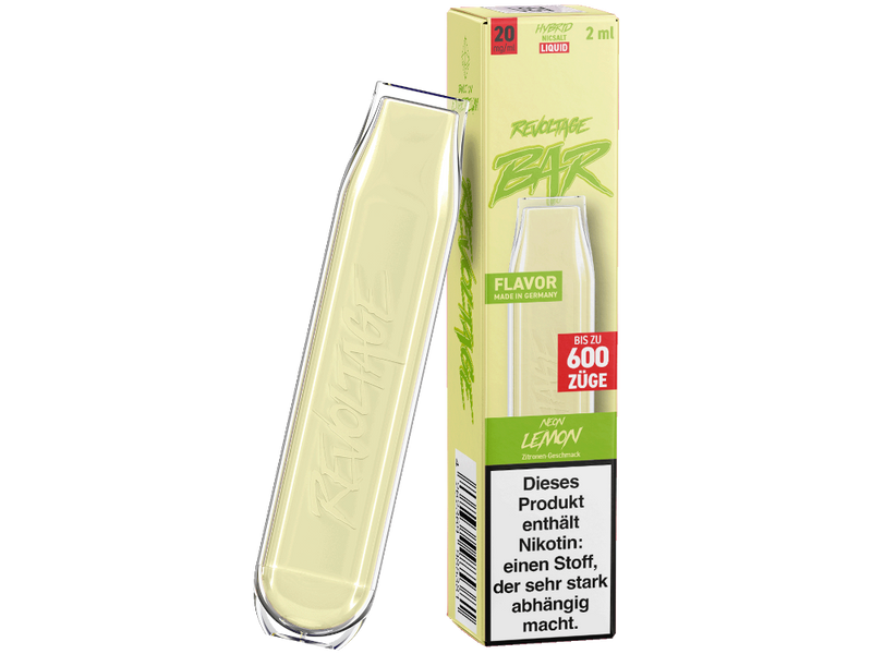 Revoltage Bar Einweg E-Zigarette - Yellow Raspberry