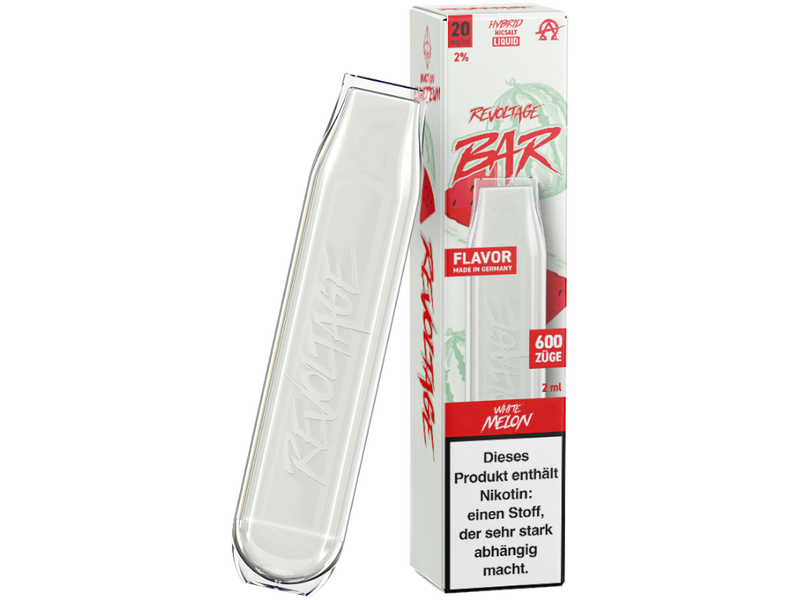 Revoltage Bar Einweg E-Zigarette - Yellow Raspberry