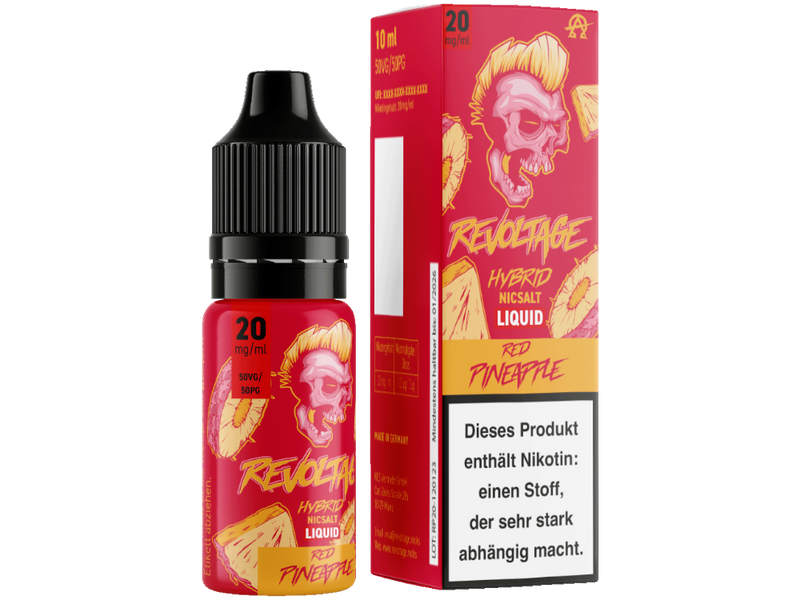 Revoltage - Tobacco Gold - Hybrid Nikotinsalz Liquid - Red Pineapple