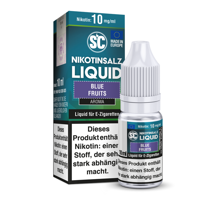 SC - Blue Fruits - E-Zigaretten Nikotinsalz Liquid 20 mg/ml