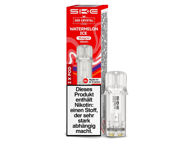 SKE - Crystal Plus Pod (2 Stück pro Packung) - Watermelon Ice