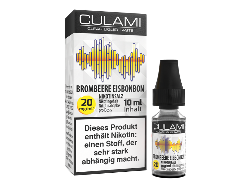 Culami - Nikotinsalz Liquid - Brombeere Eisbonbon
