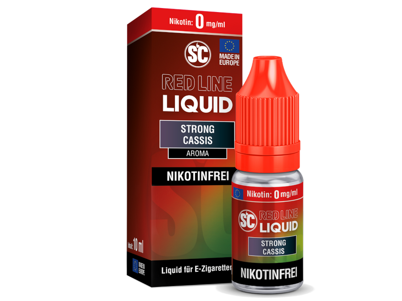 SC - Red Line - Strong Cassis - Nikotinsalz Liquid