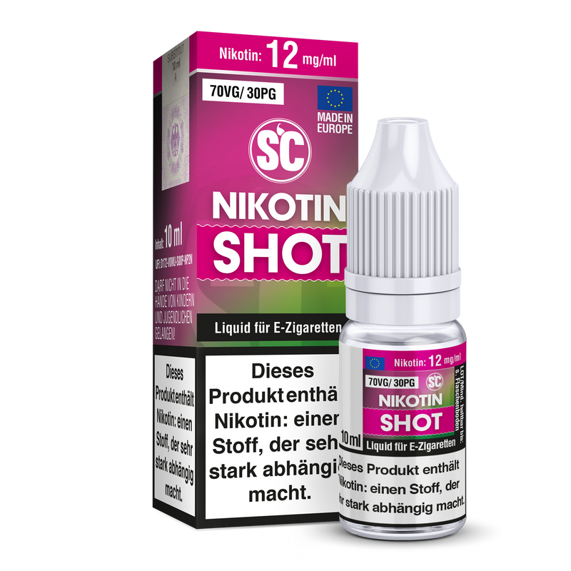 SC - 10ml Nikotin Shot 70VG / 30PG